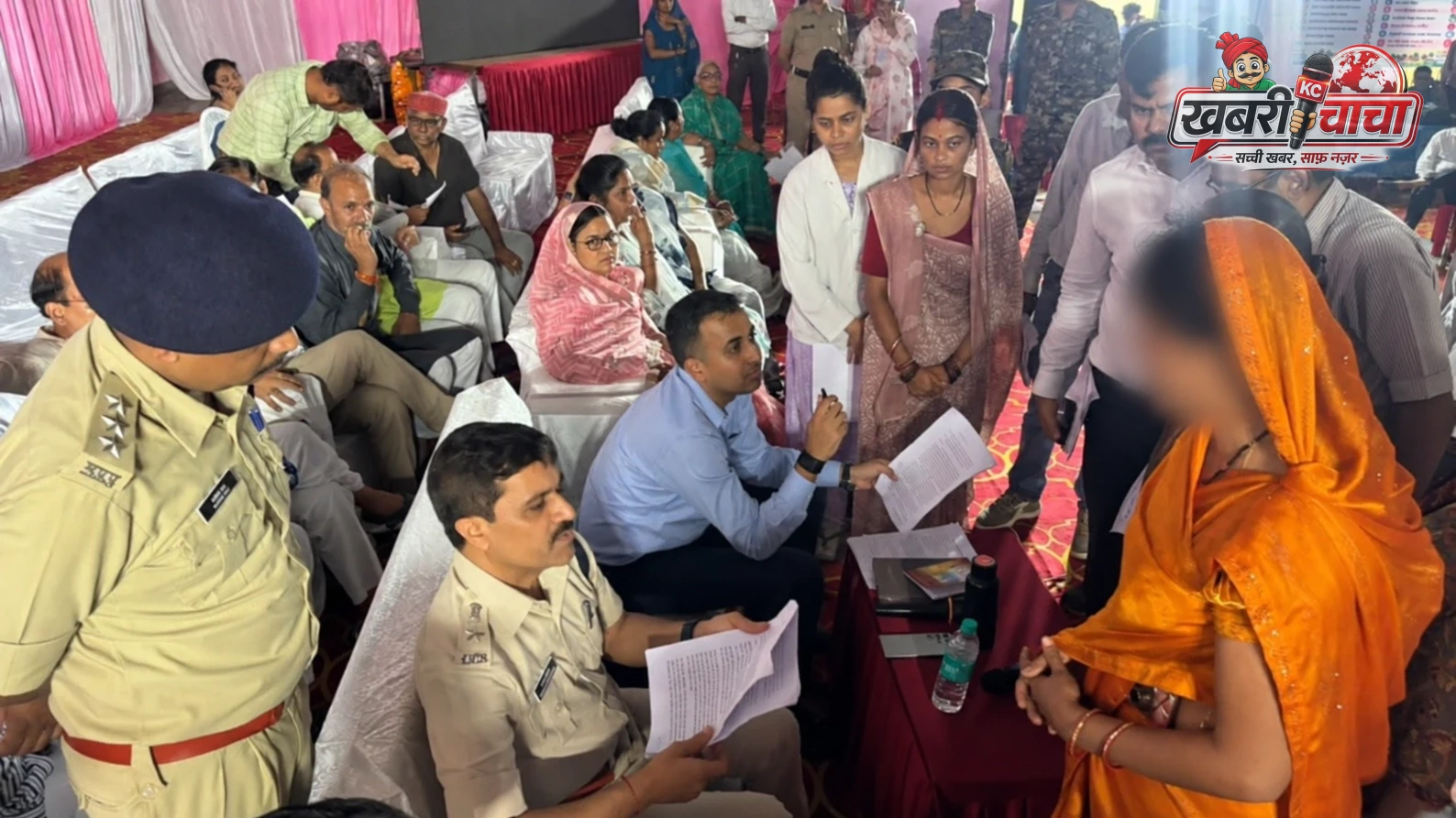 उमंग हॉल में महिला की बात संवेदनशीलता से सुनी, अर्जुन नरवरे और शिवचरण नरवरे से जुड़े मामले में निष्पक्ष जाँच का भरोसा